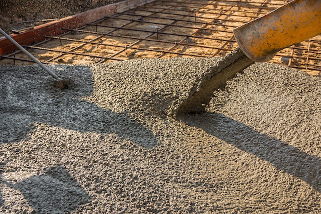 concrete overlaying